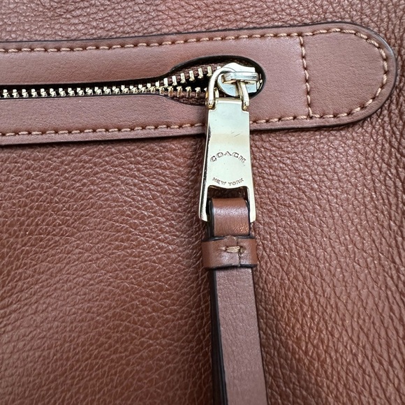 Coach Mae File Crossbody - brown leather - Picture 4 of 12